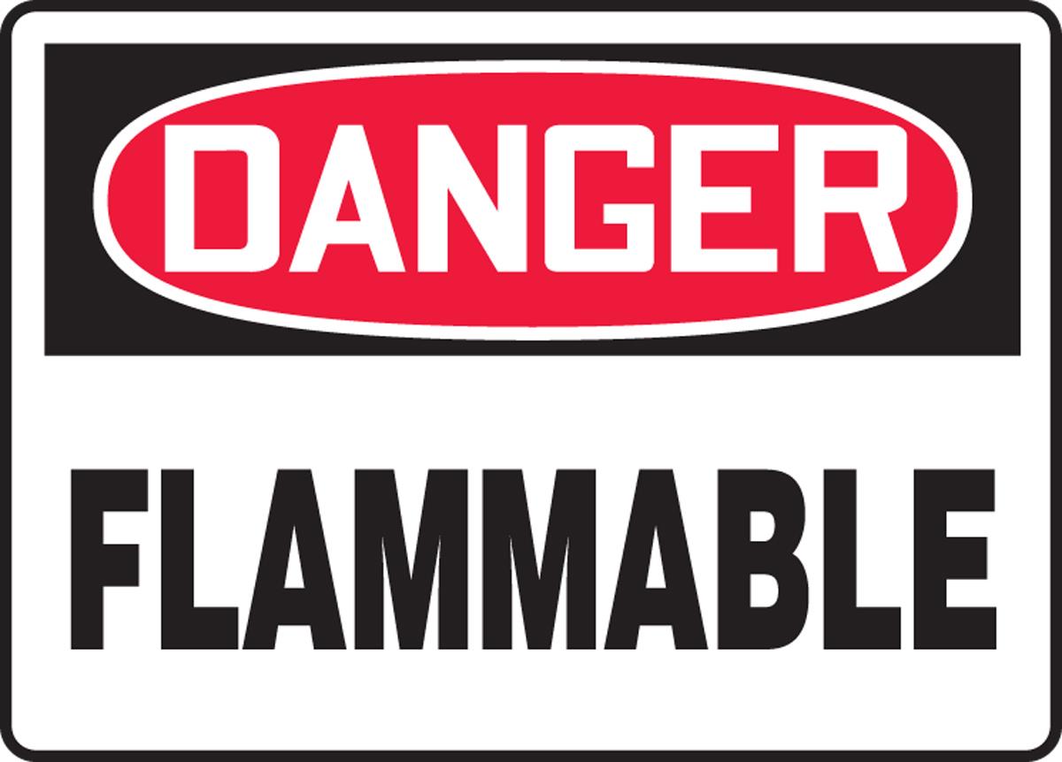Danger Flammable, PLS - Tagged Gloves